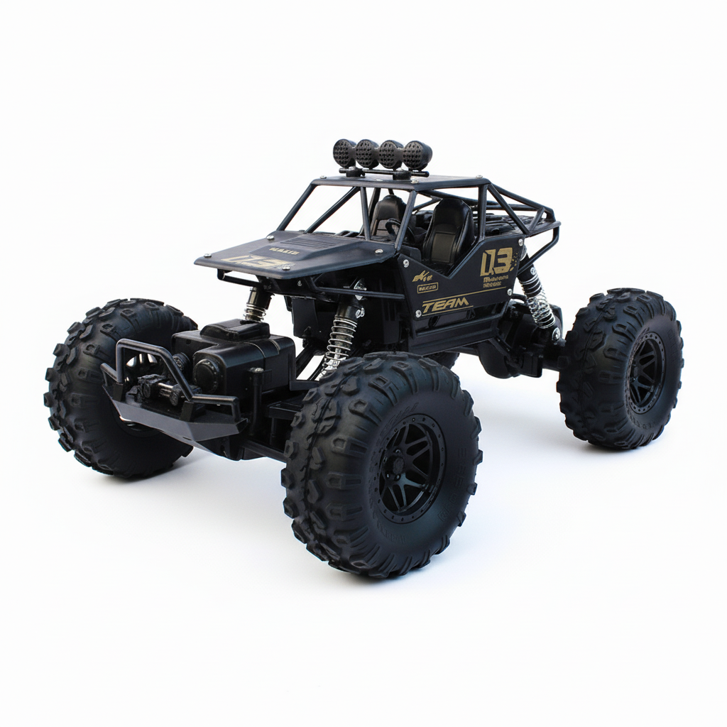 Crawler 4x4 1/16 – Voiture télécommandée tout-terrain à double moteur