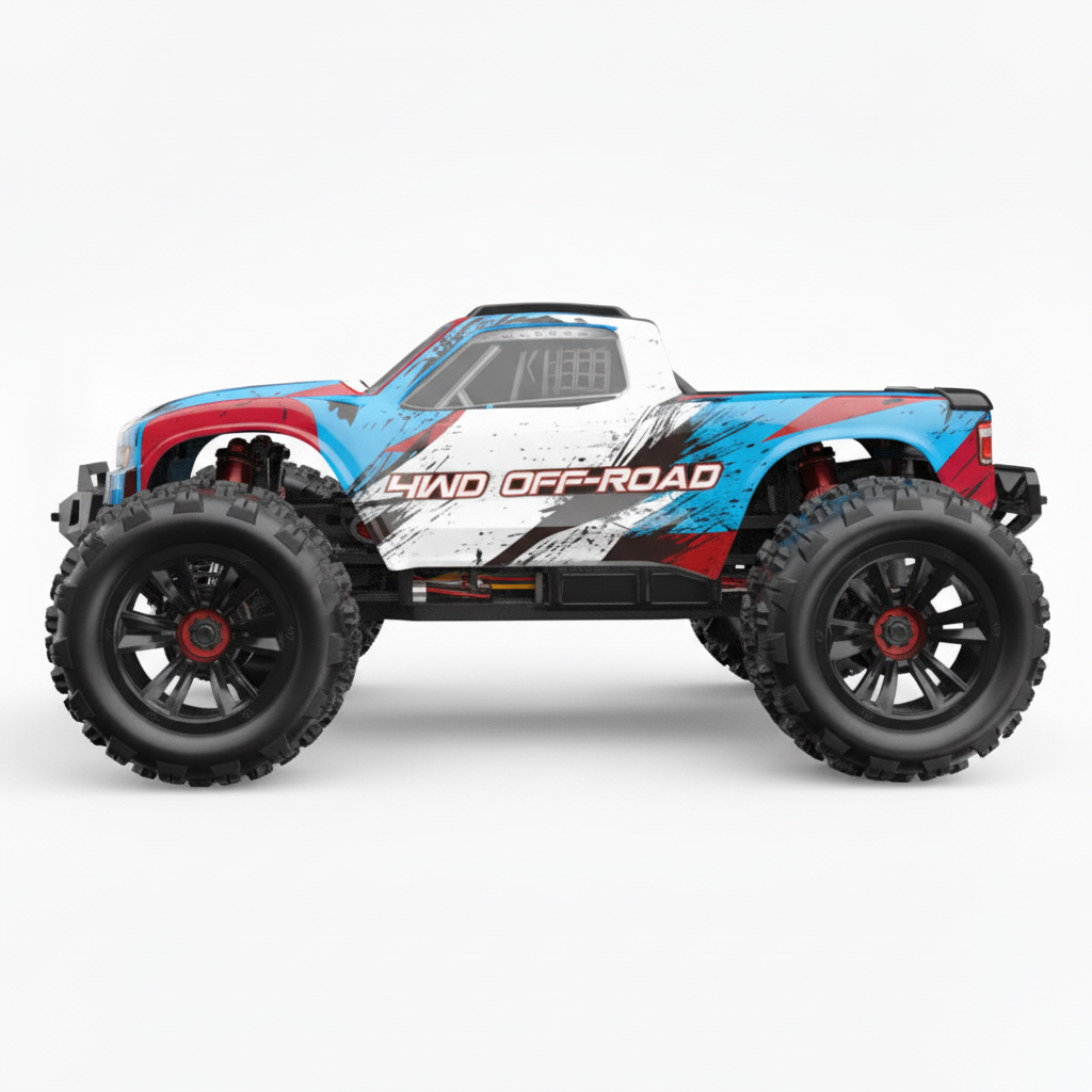 4x4 Off-Road 1/14 – Voiture Télécommandée Brushless 45 km/h
