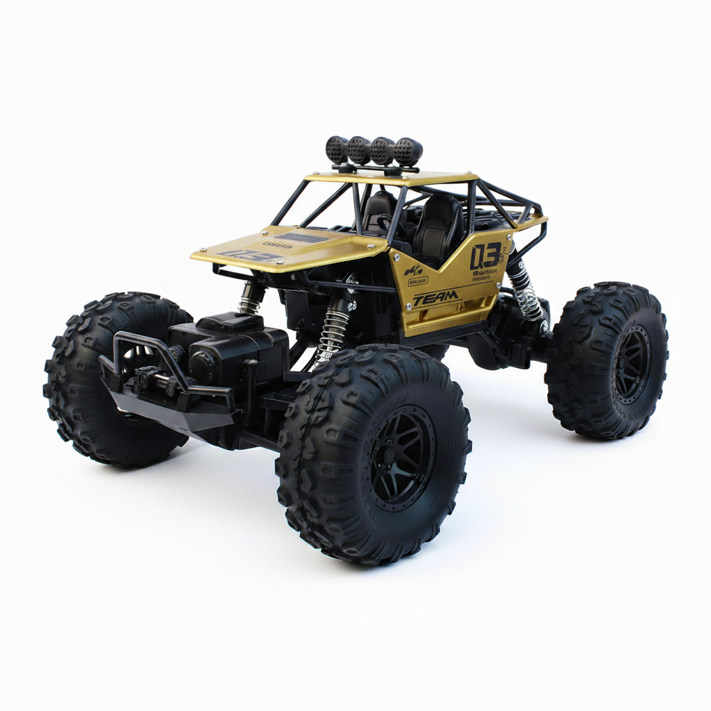 Crawler 4x4 1/16 – Voiture télécommandée tout-terrain à double moteur