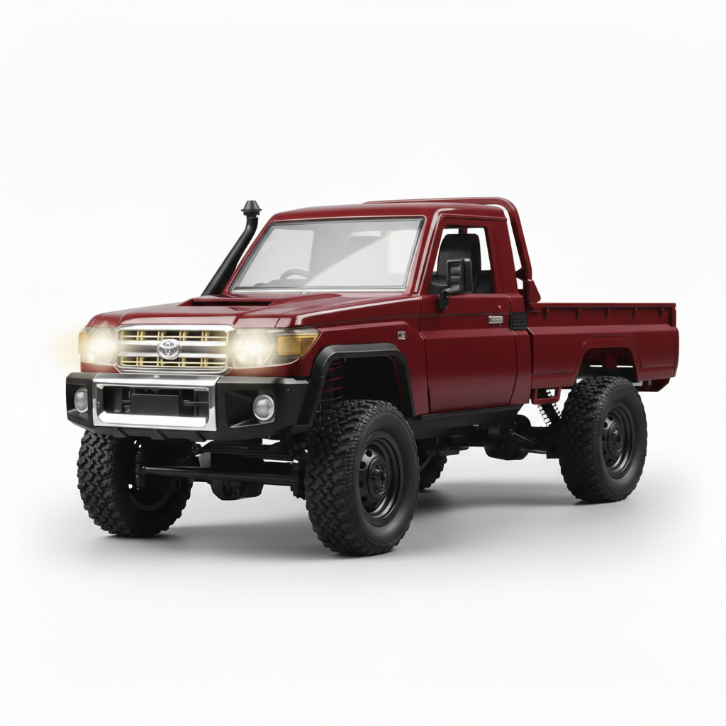 Toyota Land Cruiser 70 Series Pickup 1/12 – Voiture Télécommandée 4x4 de Franchissement