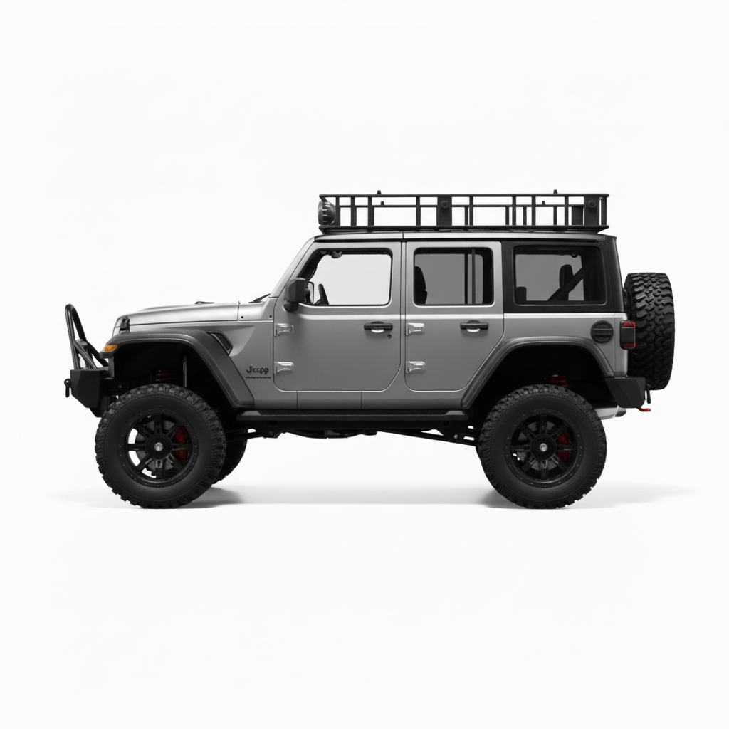 Crawler 4x4 Télécommandé Tout-Terrain – Réplique Jeep Wrangler