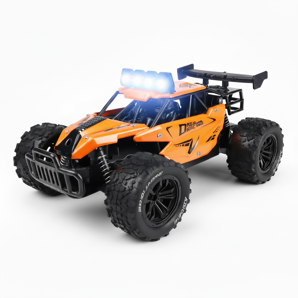 Buggy 4x4 Tout-Terrain 1/16 – Voiture Télécommandée pour Enfant 20 km/h