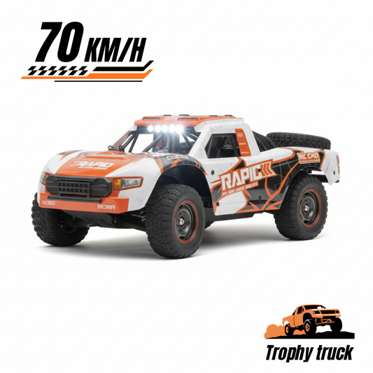 Trophy Truck RC 1:16 Brushless – Voiture Télécommandée 4x4 70 km/h