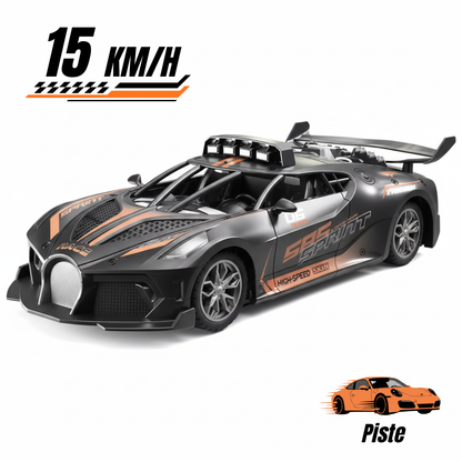 Bugatti 1/18 – Voiture télécommandée pour jeunes enfants