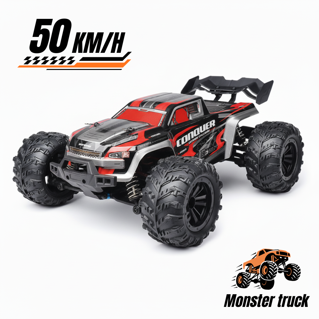 Conquer 4x4 1/16 – Voiture Télécommandée Tout-Terrain 50 km/h