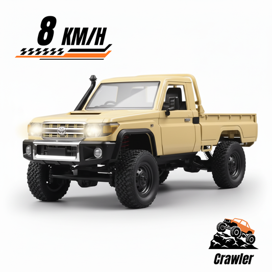 Toyota Land Cruiser 70 Series Pickup 1/12 – Voiture Télécommandée 4x4 de Franchissement