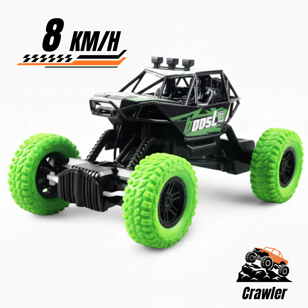 Crawler 4x4 – Voiture Télécommandée Tout-Terrain pour Jeune Enfant