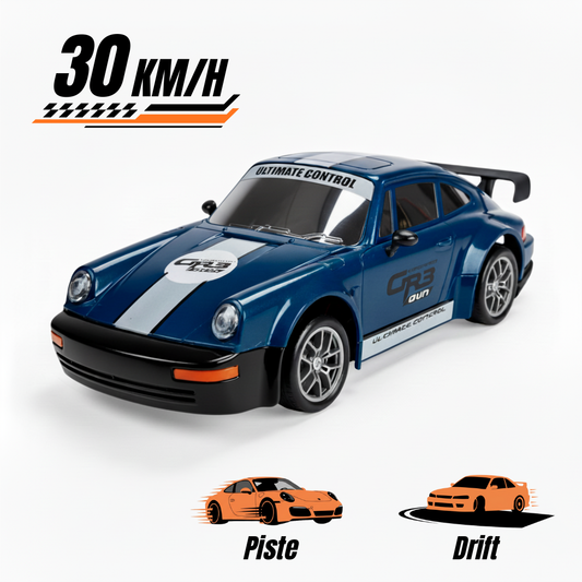 Porsche 911 Vintage 1/24 – Voiture Télécommandée Drift et Piste 30 km/h
