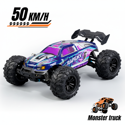 Rapidly 4x4 1/16 – Voiture Télécommandée Tout-Terrain 50 km/h