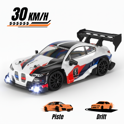 BMW M4 GT3 1/24 – Voiture Télécommandée Drift et Piste 30 km/h