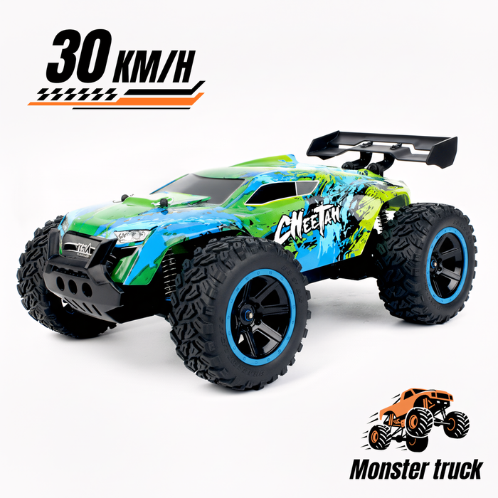 Voiture Télécommandée Cheetah – 4x4 Off-Road Robuste 30 km/h