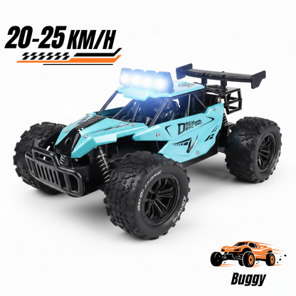 Buggy 4x4 Tout-Terrain 1/16 – Voiture Télécommandée pour Enfant 25 km/h