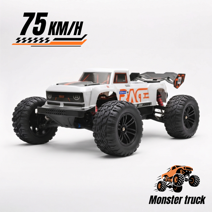 Monster Truck RC 1/16 4WD 75 km/h — Tout-Terrain Brushless
