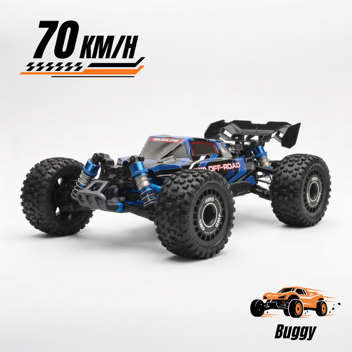Truggy 1/16 brushless 70 km/h batterie 3S
