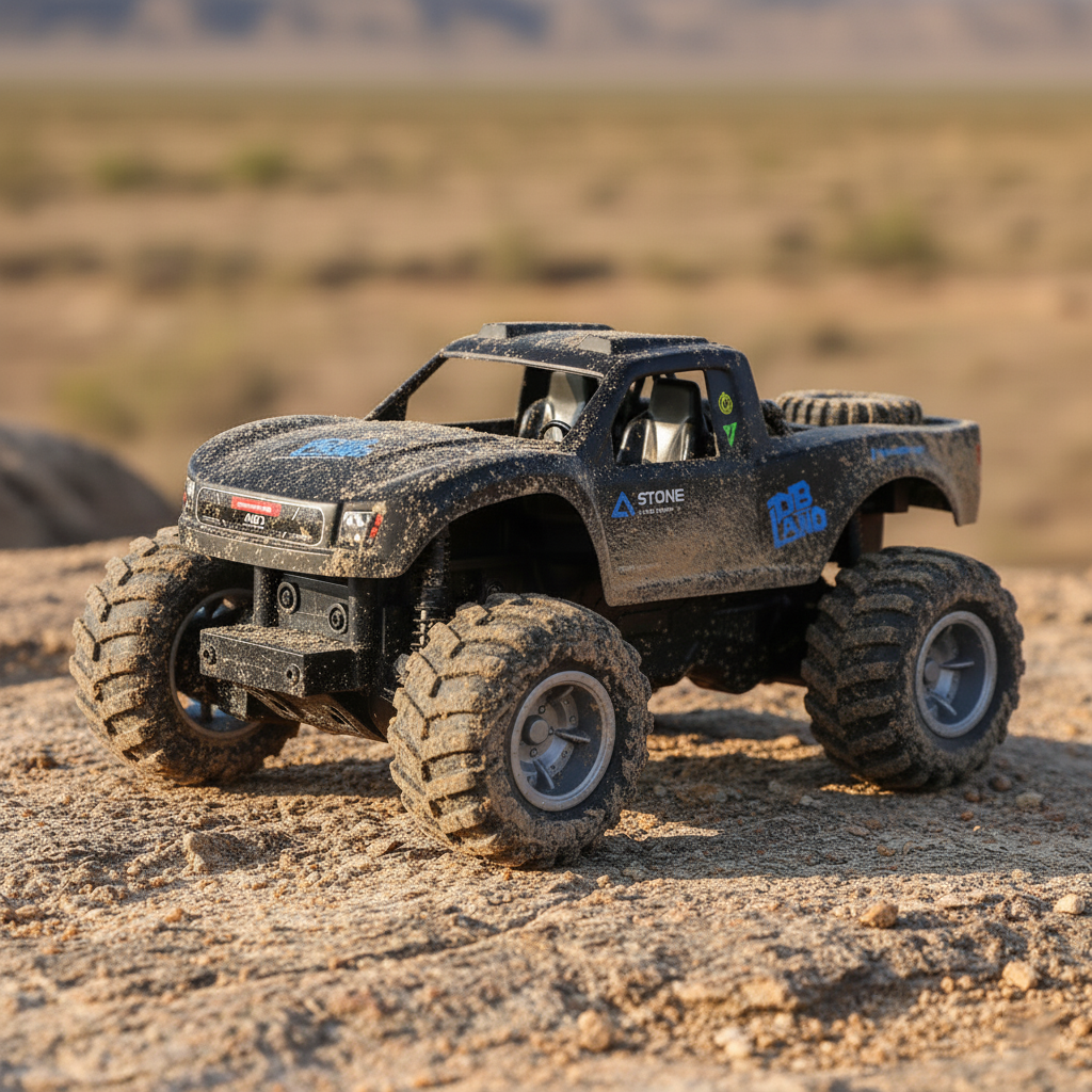 4x4 Amphibie – Voiture télécommandée tout-terrain et aquatique enfant