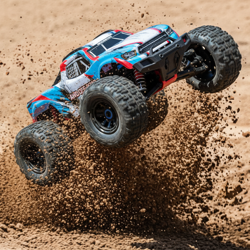 4x4 Off-Road 1/14 – Voiture Télécommandée Brushless 60 km/h