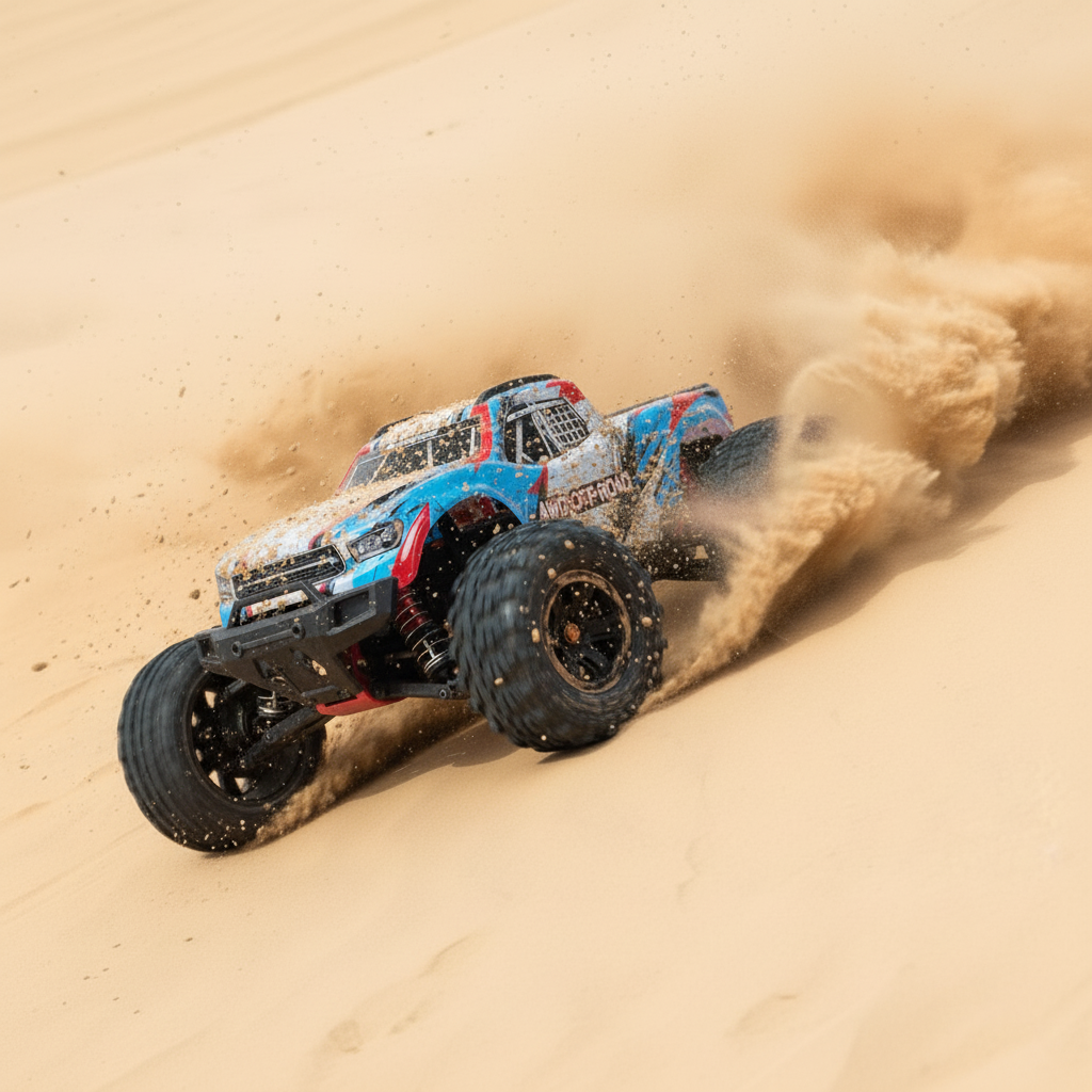 4x4 Off-Road 1/14 – Voiture Télécommandée Brushless 60 km/h