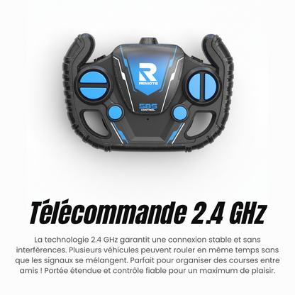 Bugatti 1/18 – Voiture télécommandée pour jeunes enfants