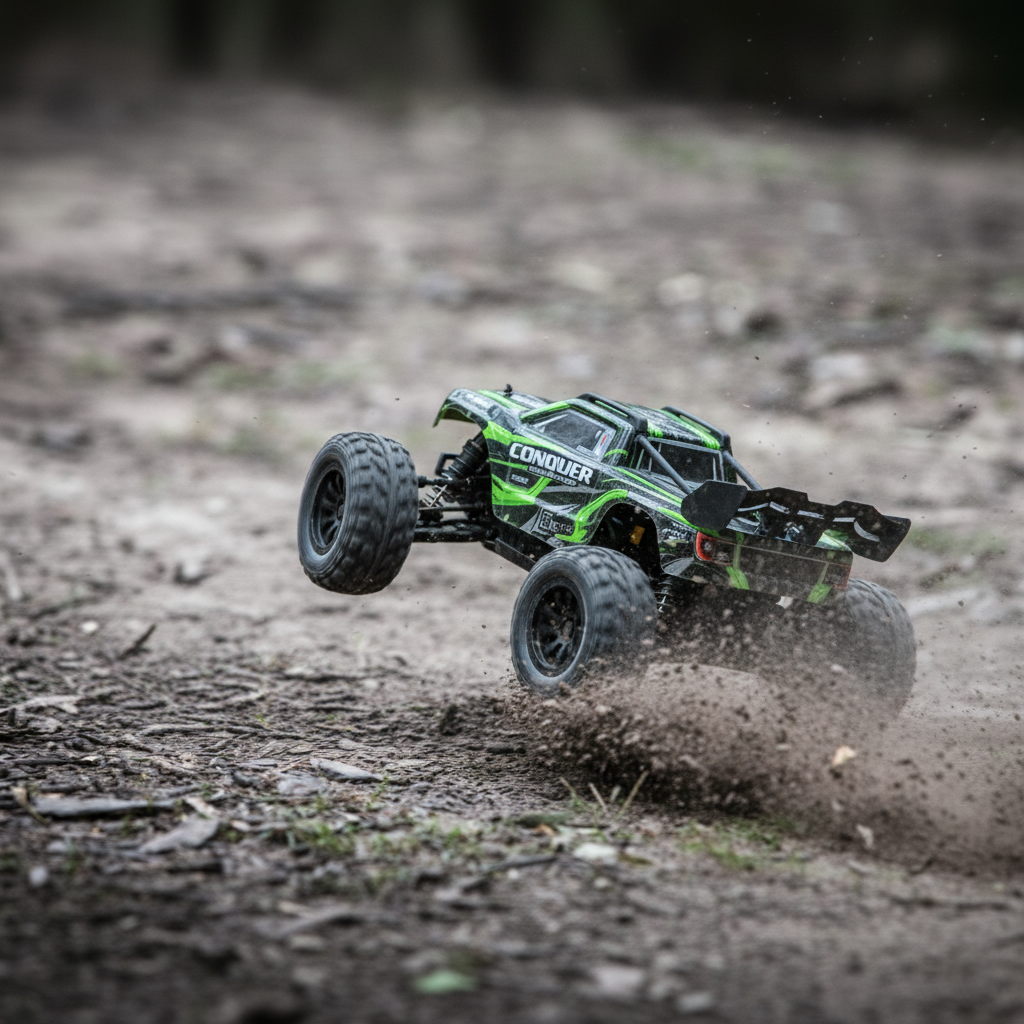 Conquer 4x4 1/16 – Voiture Télécommandée Tout-Terrain 50 km/h
