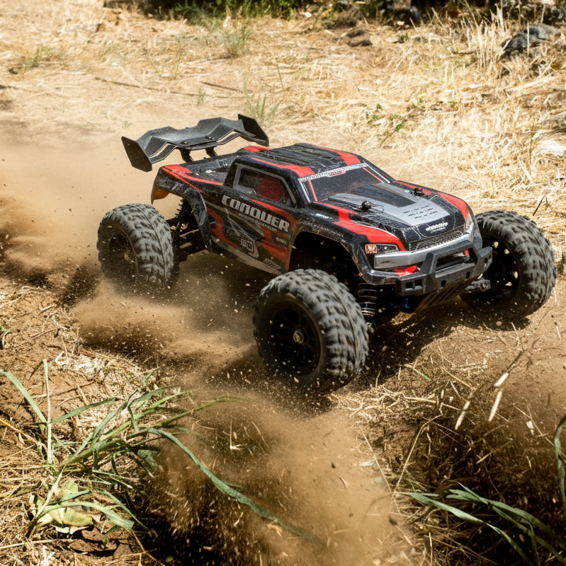 Conquer 4x4 1/16 – Voiture Télécommandée Tout-Terrain 50 km/h