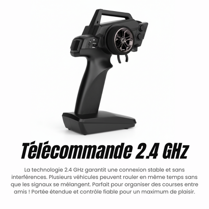 Crawler 4x4 1/16 – Voiture télécommandée tout-terrain à double moteur