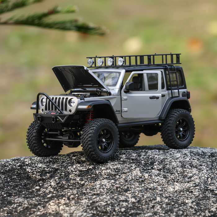 Crawler 4x4 Télécommandé Tout-Terrain – Réplique Jeep Wrangler