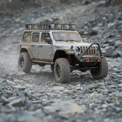Crawler 4x4 Télécommandé Tout-Terrain – Réplique Jeep Wrangler