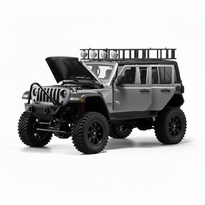 Crawler 4x4 Télécommandé Tout-Terrain – Réplique Jeep Wrangler