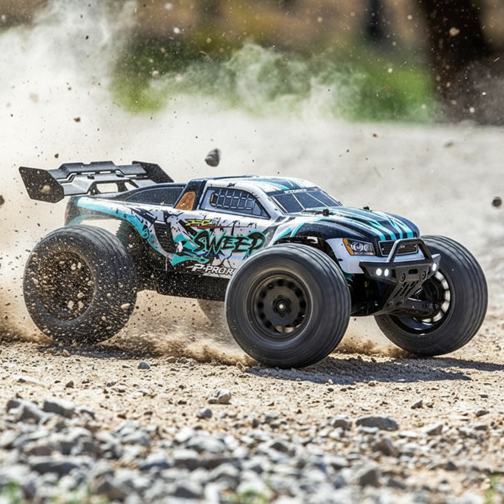 Sweep Pro 4x4 – Voiture Télécommandée Tout-Terrain 70 km/h
