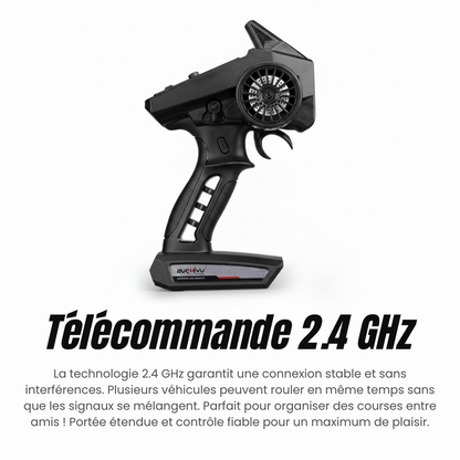 Sweep Pro 4x4 – Voiture Télécommandée Tout-Terrain 70 km/h