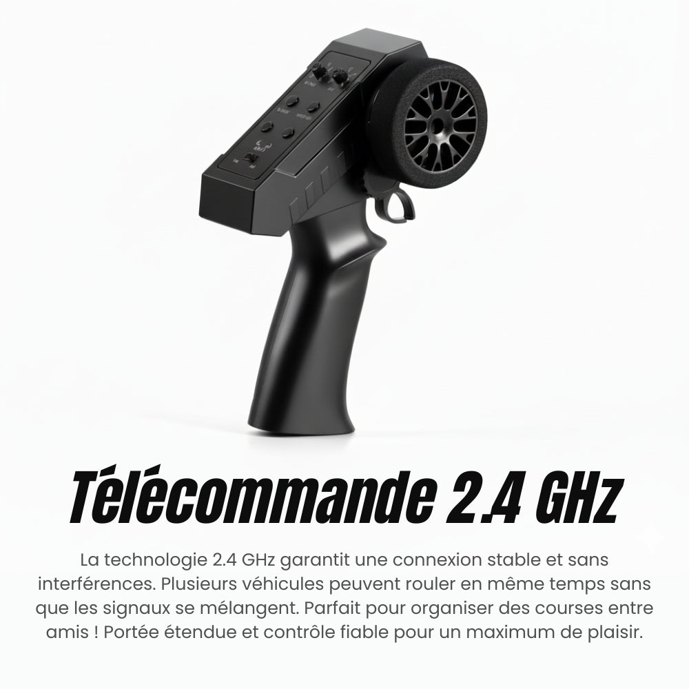 Crawler 4x4 Télécommandé Tout-Terrain – Réplique Jeep Wrangler