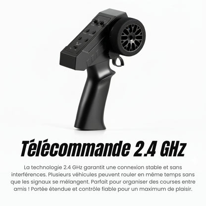 Crawler 4x4 Télécommandé Tout-Terrain – Réplique Jeep Wrangler