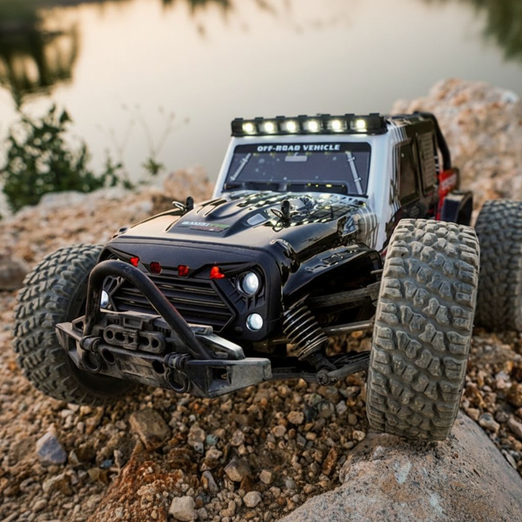 4x4 Off-Road 1/16 – Voiture Télécommandée Brushless 70 km/h