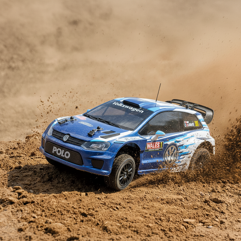 Volkswagen Polo R WRC 1/14 – Voiture télécommandée de rallye et drift