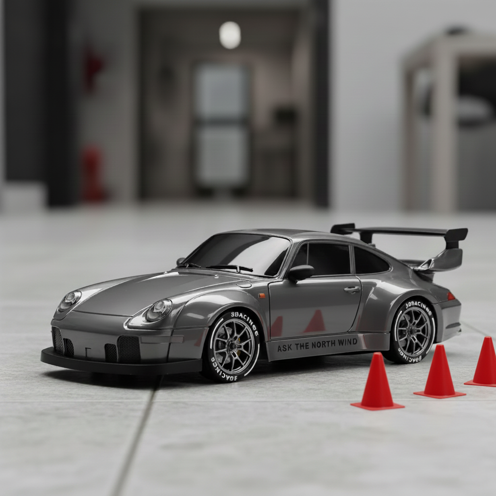 Porsche 911 GT2 1/24 – Voiture Télécommandée Drift et Piste 30 km/h
