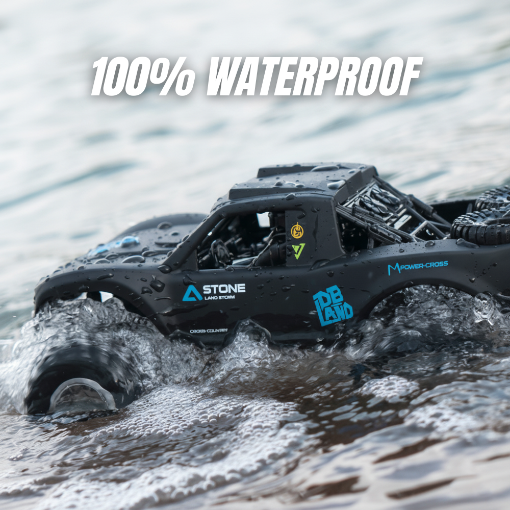 4x4 Amphibie – Voiture télécommandée tout-terrain et aquatique enfant