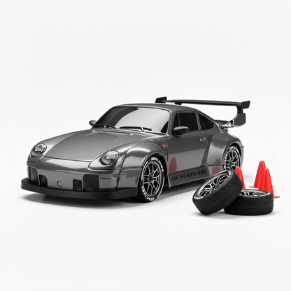 Porsche 911 GT2 1/24 – Voiture Télécommandée Drift et Piste 30 km/h