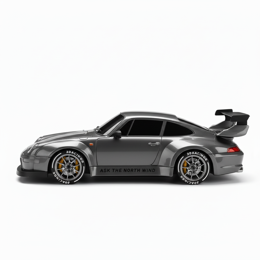 Porsche 911 GT2 1/24 – Voiture Télécommandée Drift et Piste 30 km/h