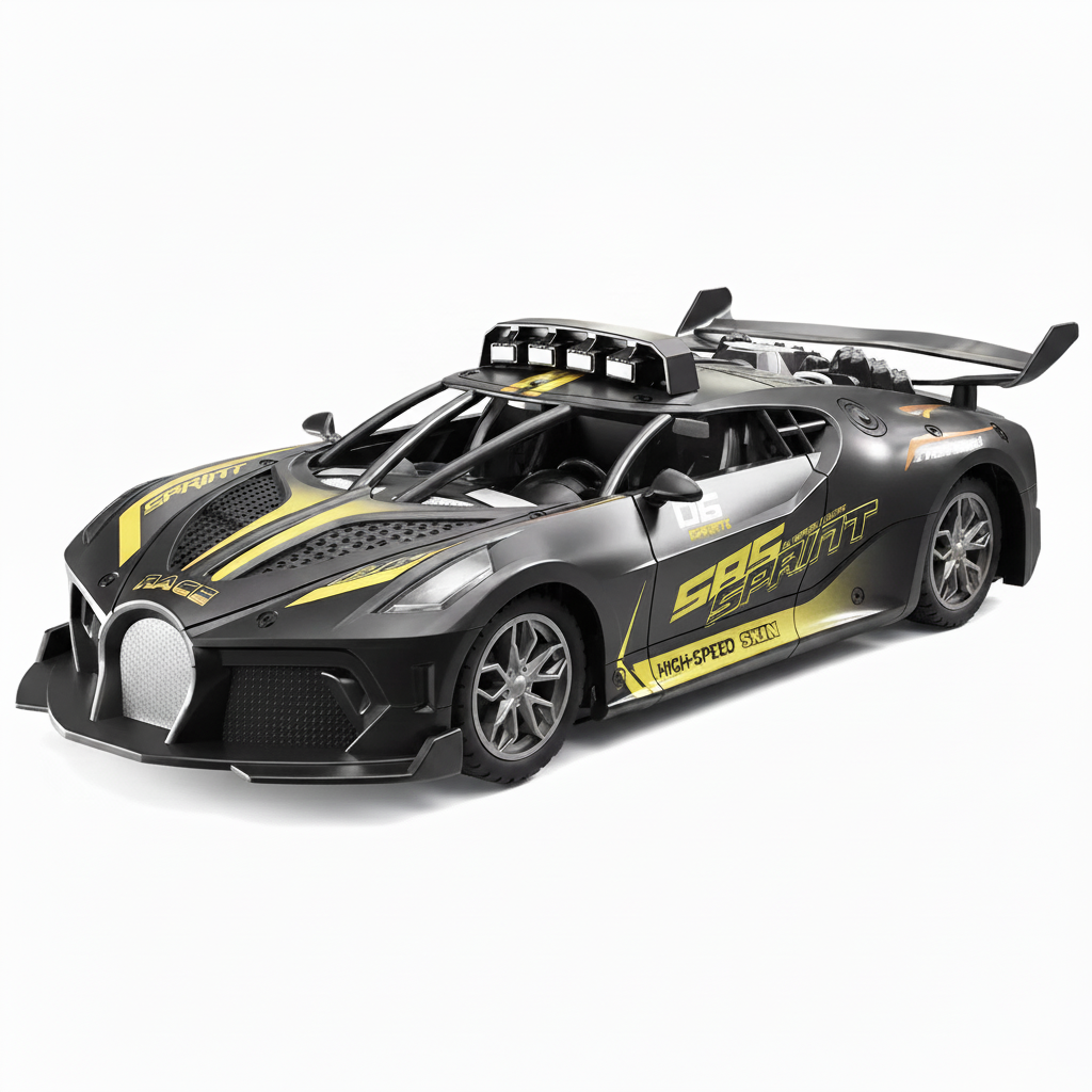 Bugatti 1/18 – Voiture télécommandée pour jeunes enfants