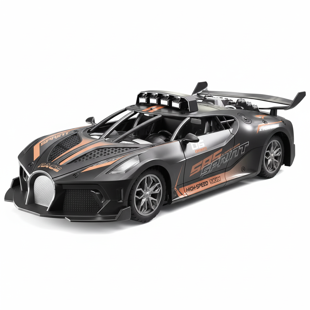 Bugatti 1/18 – Voiture télécommandée pour jeunes enfants